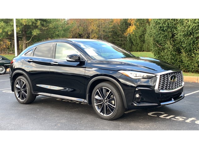 Certified 2023 INFINITI QX55 Essential with VIN 3PCAJ5KR4PF114251 for sale in West Chester, PA
