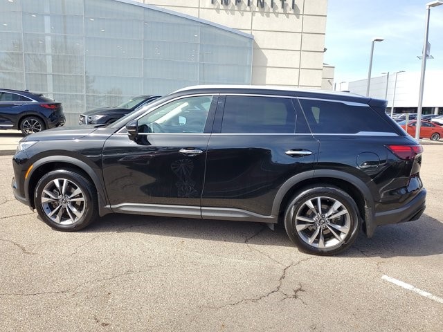 Certified 2024 INFINITI QX60 LUXE with VIN 5N1DL1FSXRC338424 for sale in Cincinnati, OH