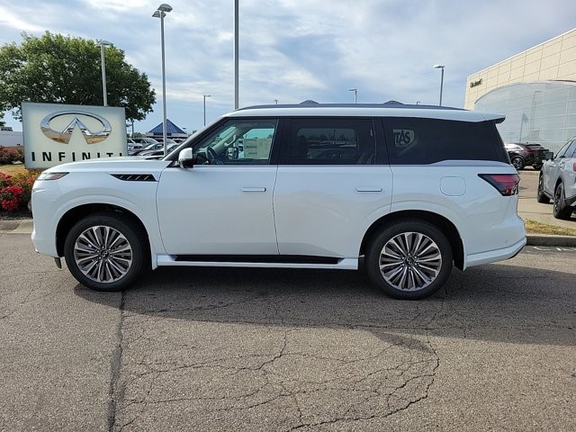 Used 2025 INFINITI QX80 Luxe 4WD with VIN JN8AZ3BBXS9401374 for sale in Cincinnati, OH