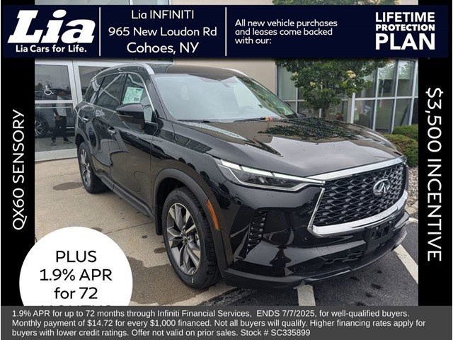 2025 INFINITI QX60 SENSORY SENSORY AWD Intercooled Turbo Premium Unleaded I-4 2.0 L/122 [17]
