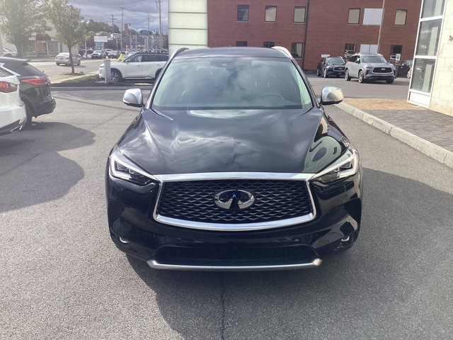 Certified 2021 INFINITI QX50 Sensory with VIN 3PCAJ5CBXMF110072 for sale in Syracuse, NY