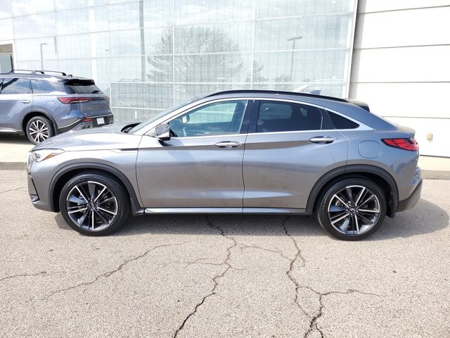 Certified 2023 INFINITI QX55 Essential with VIN 3PCAJ5KR4PF119997 for sale in Cincinnati, OH