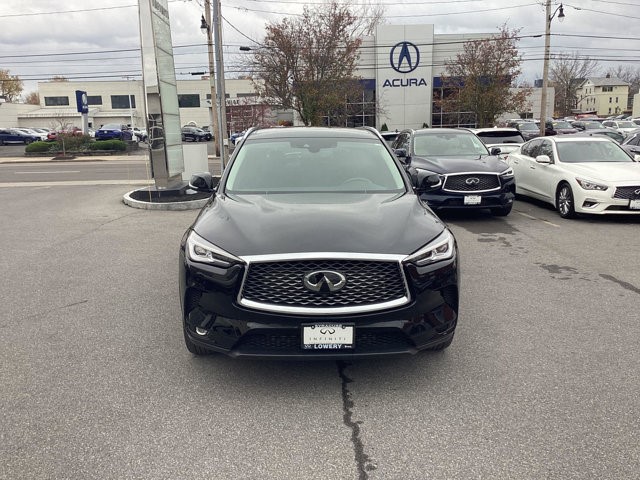 Certified 2021 INFINITI QX50 Luxe with VIN 3PCAJ5BB1MF107174 for sale in Syracuse, NY
