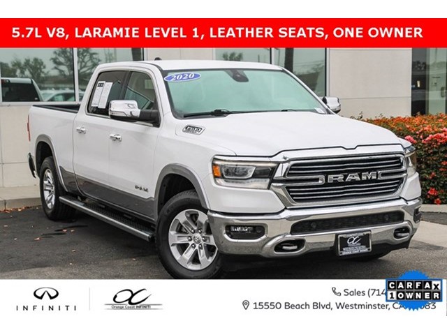 2020 Ram 1500 Laramie Laramie 4x4 Crew Cab 6'4" Box Regular Unleaded V-8 5.7 L/345 [0]