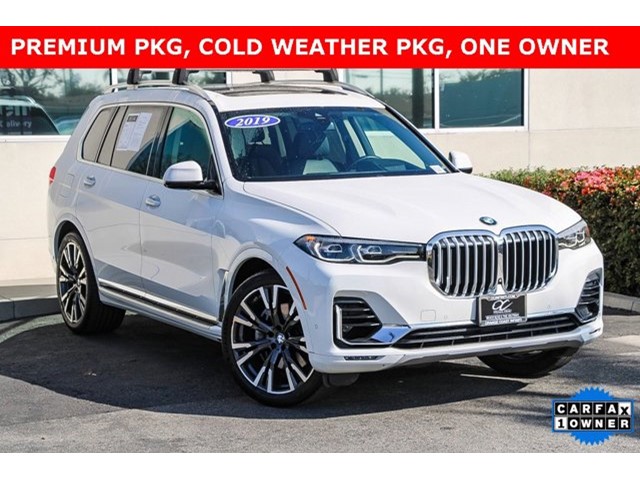 2019 BMW X7 xDrive40i xDrive40i Sports Activity Vehicle Intercooled Turbo Premium Unleaded I-6 3.0 L/183 [4]