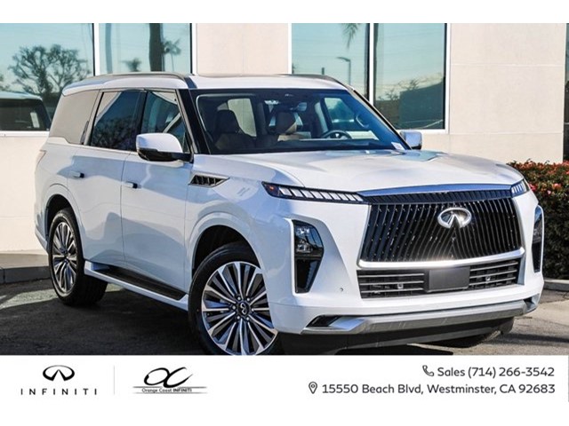 2025 INFINITI QX80 SENSORY SENSORY AWD Twin Turbo Premium Unleaded V-6 3.5 L/213 [6]
