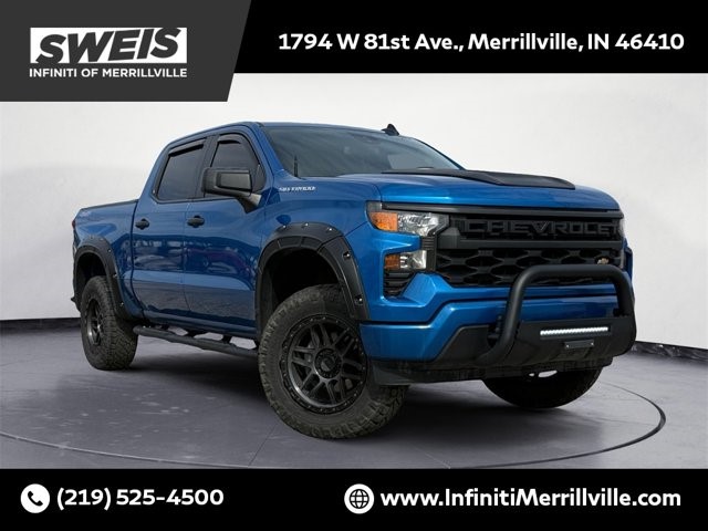 2022 Chevrolet Silverado 1500 Custom 4WD Crew Cab 147" Custom Turbocharged Gas I4 2.7L/166 [0]