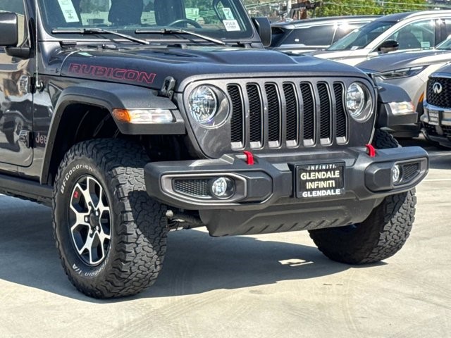 Used 2021 Jeep Wrangler Unlimited Rubicon with VIN 1C4HJXFN1MW793825 for sale in Glendale, CA
