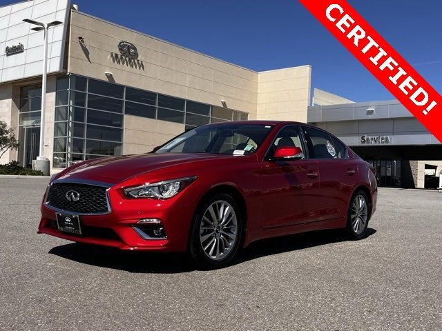 2024 INFINITI Q50 LUXE LUXE RWD Twin Turbo Premium Unleaded V-6 3.0 L/183 [18]