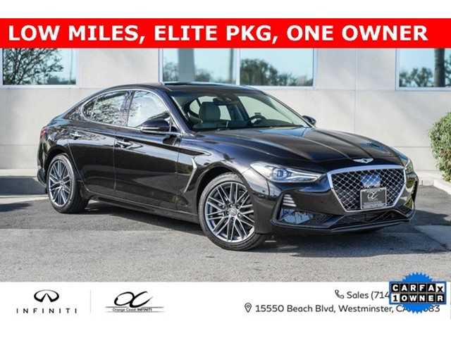 2019 Genesis G70 2.0T Advanced  Intercooled Turbo Premium Unleaded I-4 2.0 L/122 [0]