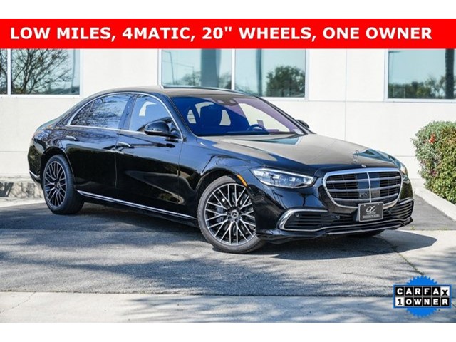 2021 Mercedes-Benz S-Class S 580 S 580 4MATIC Sedan Twin Turbo Gas/Electric V-8 4.0 L/243 [3]