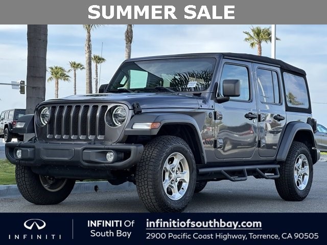 2021 Jeep Wrangler Unlimited Freedom Unlimited Freedom 4x4 *Ltd Avail* Intercooled Turbo Premium Unleaded I-4 2.0 L/122 [18]
