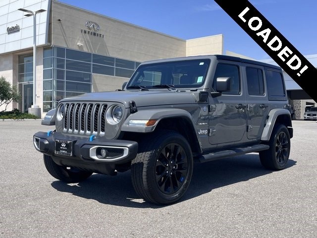 2023 Jeep Wrangler 4xe Sahara Sahara 4x4 Intercooled Turbo Gas/Electric I-4 2.0 L/122 [0]