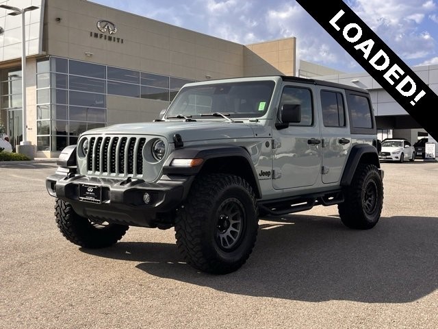 2024 Jeep Wrangler Sport S Sport S 4 Door 4x4 Intercooled Turbo Premium Unleaded I-4 2.0 L/122 [1]