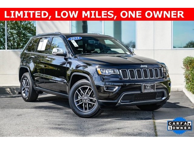 2022 Jeep Grand Cherokee WK Limited Limited 4x2 Regular Unleaded V-6 3.6 L/220 [0]