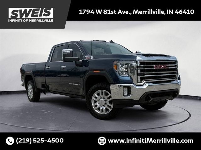 2020 GMC Sierra 2500HD SLT 4WD Crew Cab 172" SLT Turbocharged Diesel V8 6.6L/403 [0]