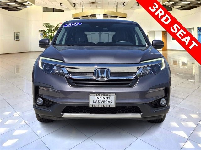 Used 2021 Honda Pilot EX with VIN 5FNYF5H31MB015501 for sale in Las Vegas, NV