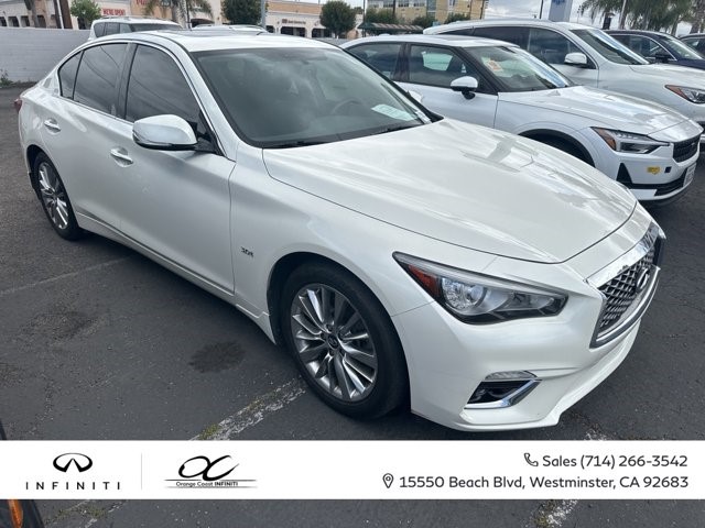 2019 INFINITI Q50 3.0t LUXE 3.0t LUXE RWD Twin Turbo Premium Unleaded V-6 3.0 L/183 [0]