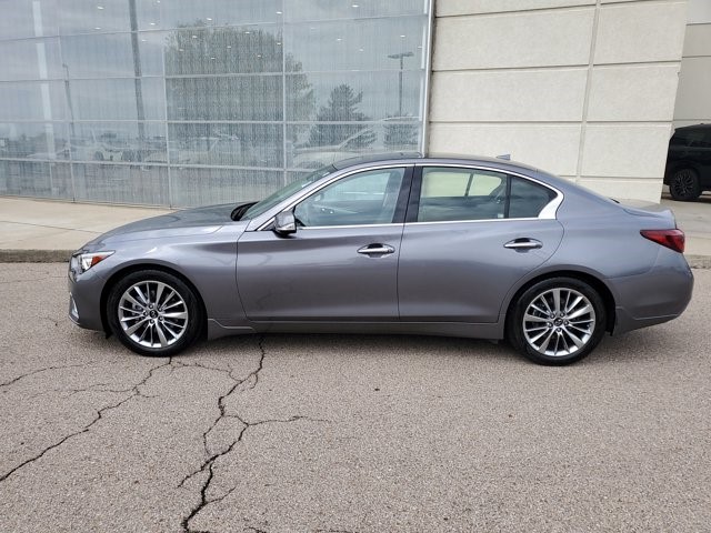 Used 2022 INFINITI Q50 LUXE with VIN JN1EV7BR3NM341228 for sale in Cincinnati, OH