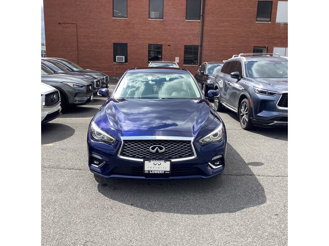 Certified 2022 INFINITI Q50 LUXE with VIN JN1EV7BR4NM341738 for sale in Syracuse, NY