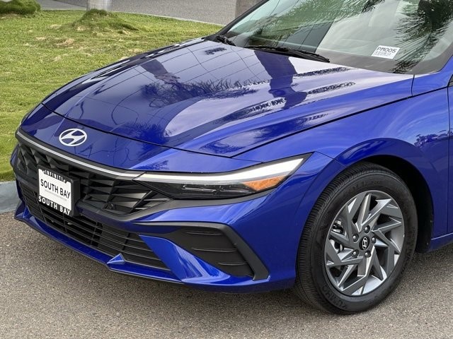 Used 2024 Hyundai Elantra Blue with VIN KMHLM4DJ6RU103565 for sale in Torrance, CA