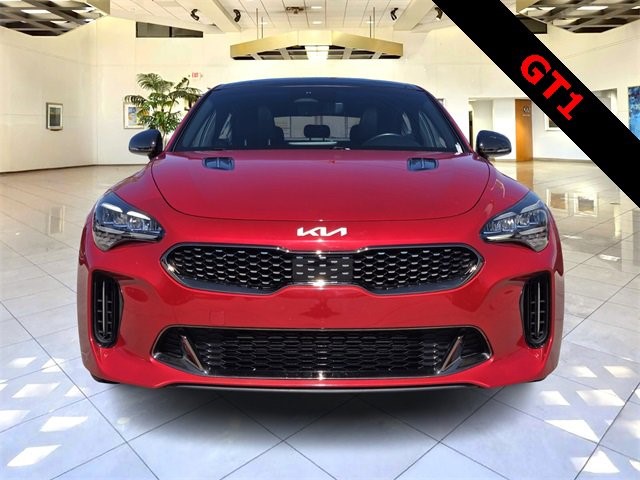 Used 2022 Kia Stinger GT1 with VIN KNAE45LCXN6106454 for sale in Las Vegas, NV
