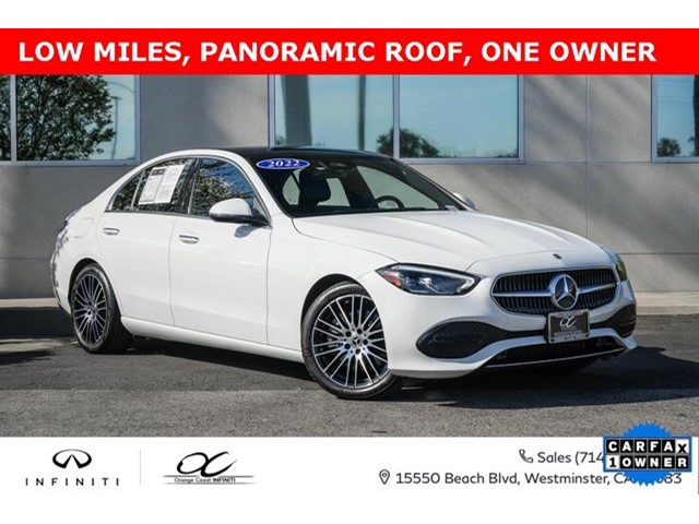 2022 Mercedes-Benz C-Class C 300 C 300 Sedan Intercooled Turbo Gas/Electric I-4 2.0 L/122 [1]