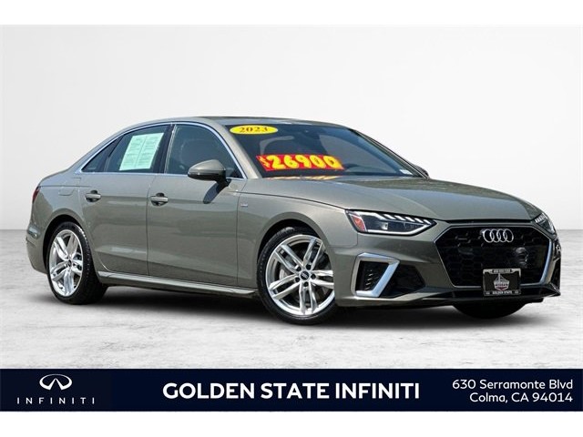 2023 Audi A4 Sedan S line Premium Plus S line Premium Plus 45 TFSI quattro Intercooled Turbo Gas/Electric I-4 2.0 L/121 [57]