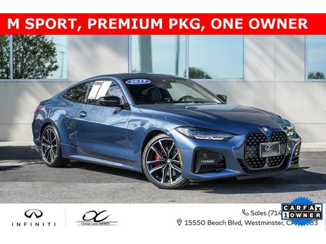 2023 BMW 4 Series 430i 430i Coupe Intercooled Turbo Premium Unleaded I-4 2.0 L/122 [4]