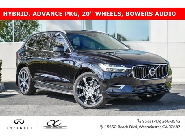 2020 Volvo XC60 Inscription T8 eAWD Plug-In Hybrid Inscription Turbo/Supercharger Gas/Electric I-4 2.0 L/120 [0]