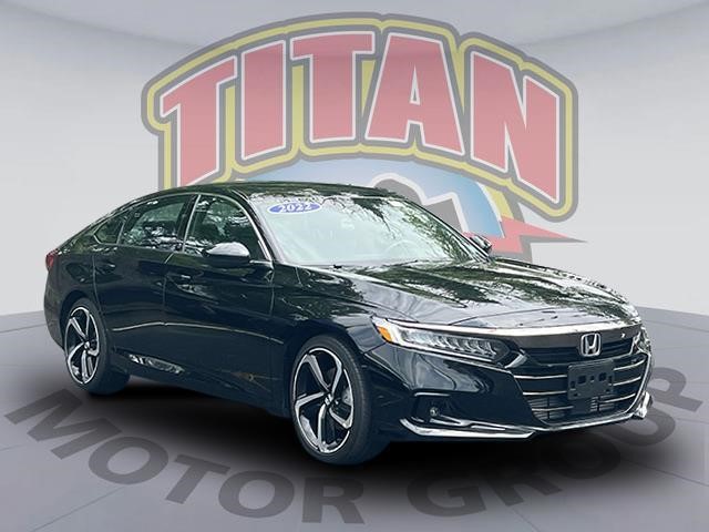 2022 Honda Accord Sedan Sport Sport 1.5T CVT Intercooled Turbo Regular Unleaded I-4 1.5 L/91 [3]