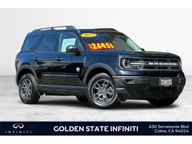2022 Ford Bronco Sport Big Bend Big Bend 4x4 Intercooled Turbo Regular Unleaded I-3 1.5 L/91 [33]