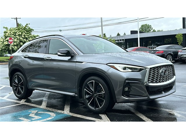 Certified 2022 INFINITI QX55 Luxe with VIN 3PCAJ5J31NF101550 for sale in West Chester, PA
