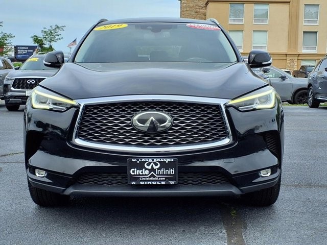 Certified 2019 INFINITI QX50 Luxe with VIN 3PCAJ5M36KF132123 for sale in West Long Branch, NJ