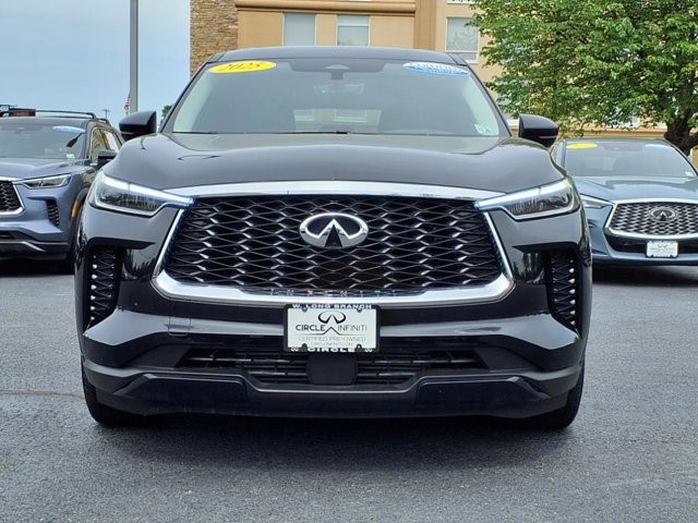 Certified 2025 INFINITI QX60 PURE with VIN 5N1AL1ES8SC341624 for sale in West Long Branch, NJ