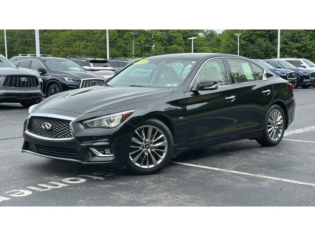 2018 INFINITI Q50 3.0t LUXE 3.0t LUXE AWD Twin Turbo Premium Unleaded V-6 3.0 L/183 [0]