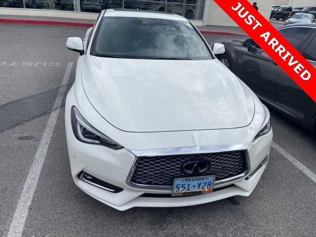 Used 2020 INFINITI Q60 Coupe LUXE with VIN JN1EV7EKXLM340217 for sale in Las Vegas, NV