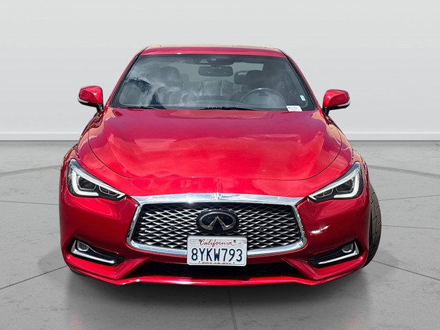 Certified 2021 INFINITI Q60 Coupe LUXE with VIN JN1EV7KK2MM410864 for sale in Valencia, CA