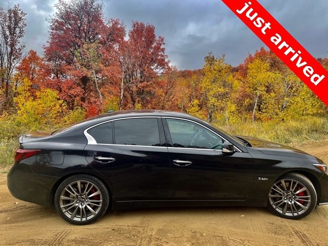 Used 2020 INFINITI Q50 RED SPORT with VIN JN1FV7ARXLM660127 for sale in Las Vegas, NV