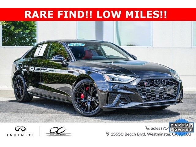 2024 Audi S4 Sedan Premium Plus Premium Plus 3.0 TFSI quattro Intercooled Turbo Premium Unleaded V-6 3.0 L/183 [2]