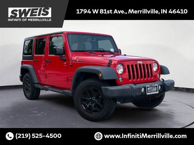 2016 Jeep Wrangler Unlimited Sport 4WD 4dr Sport Regular Unleaded V-6 3.6 L/220 [0]