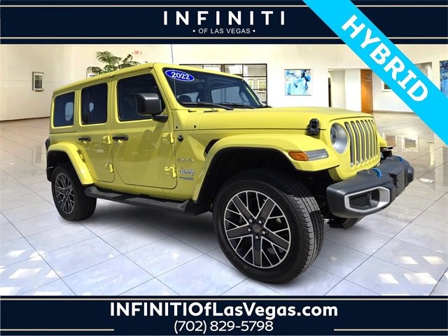 2022 Jeep Wrangler 4xe Unlimited Sahara Unlimited Sahara 4x4 Intercooled Turbo Gas/Electric I-4 2.0 L/122 [1]