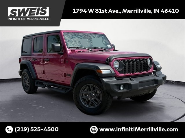 2024 Jeep Wrangler Sport S Sport S 4 Door 4x4 Regular Unleaded V-6 3.6 L/220 [0]