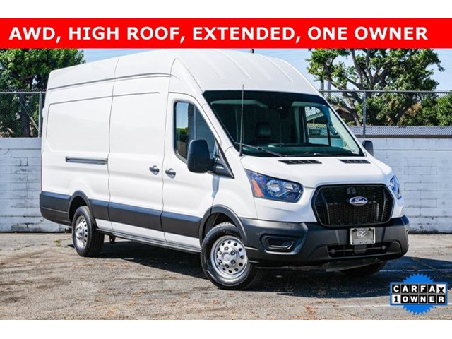 2023 Ford Transit Cargo Van Base T-250 148" EL Hi Rf 9070 GVWR AWD Regular Unleaded V-6 3.5 L/213 [0]