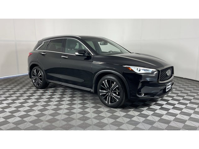 Used 2021 INFINITI QX50 Luxe with VIN 3PCAJ5BA4MF126017 for sale in Duarte, CA