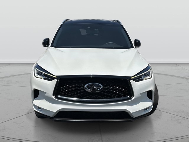 Certified 2022 INFINITI QX50 Luxe with VIN 3PCAJ5BA9NF107643 for sale in Valencia, CA