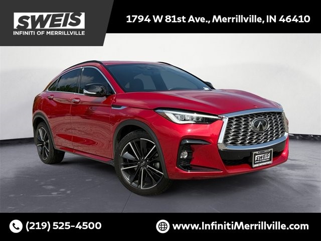 2022 INFINITI QX55 ESSENTIAL ESSENTIAL AWD Intercooled Turbo Premium Unleaded I-4 2.0 L/120 [0]