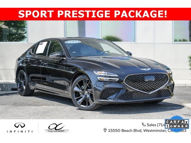 2023 Genesis G70 2.0T 2.0T RWD Intercooled Turbo Premium Unleaded I-4 2.0 L/122 [16]