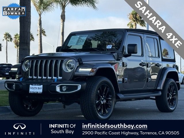 2022 Jeep Wrangler 4xe Unlimited Sahara Unlimited Sahara 4x4 Intercooled Turbo Gas/Electric I-4 2.0 L/122 [1]