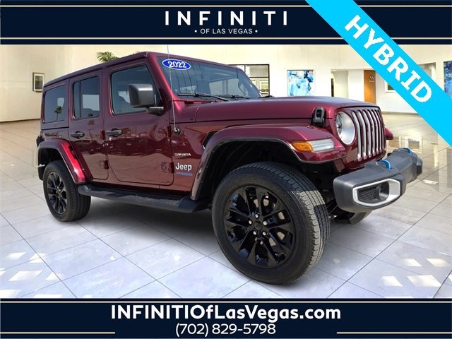 2022 Jeep Wrangler 4xe Unlimited Sahara Unlimited Sahara 4x4 Intercooled Turbo Gas/Electric I-4 2.0 L/122 [0]